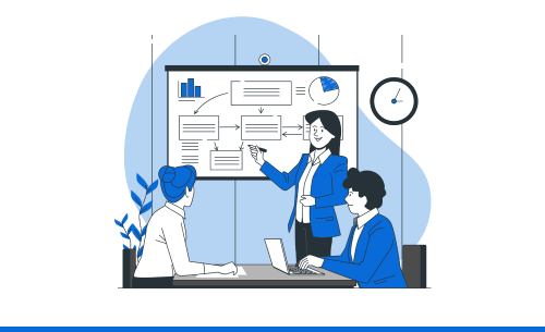 Illustration of industry-specific BI solutions for tailored needs and opportunities.